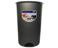 Addis 661116 Poubelle Base Rond 50L Metallique