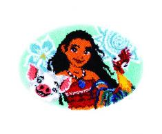 Vervaco Kit Tapis modelÃ© au Point nouÃ© Disney Moana