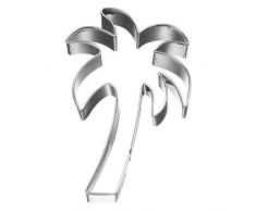 Birkmann 1010722010Â Emporte-piÃ¨ce en Forme de Palmier, 8Â cm, Plastique, Gris, 5Â x 3Â x 2Â cm