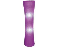 Naeve Leuchten 2003624 Lampadaire Violet hauteur 123 cm diamètre 30 cm
