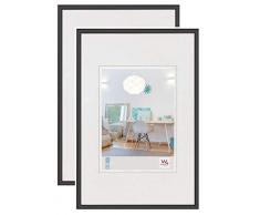 Walther Design New Lifestyle Cadre Photo en Plastique Noir 42 x 59,4 cm