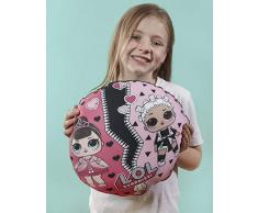 L.O.L. SURPRISE 2 en 1 Reveal Coussin Rond 35 x 35 cm