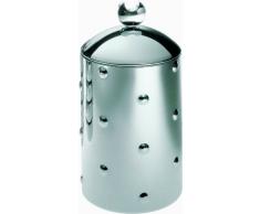 A di Alessi KalistÃ² 1 BoÃ®te en acier inoxydable 18/10 avec pommeau en aluminium