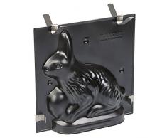 Kaiser 2300658919 Moule en Forme de liÃ¨vre 0,5l Noir, Acier, 28 x 28 x 18 cm