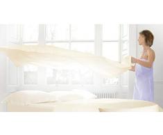 Charlotte Thomas Drap plat Percale 228cm x 254cm CrÃ¨me