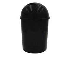 RIDDER 2011610 Poubelle, Polypropylène, Noir, env. à 19 x 31 cm