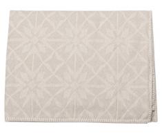 David Fussenegger 24038050Â Bali Plaid Haute/Basse Tuiles, Coton mÃ©langÃ©, Naturel, 200Â x 150Â x 200Â cm