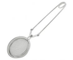 Westmark 15332270 Passette Teatime pour 1-2 Tasses, Acier Inoxydable, Argent, 16 cm