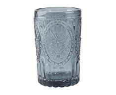 Katie Alice Festival Folk Gobelet en Verre Bleu Marine