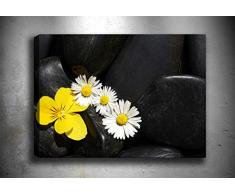 Bonamaison Peinture sur toile, multicolore, 40 x 60 cm - ConÃ§u et fabriquÃ© en Turquie