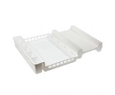 Rayen 2301 égouttoir à Vaisselle, ABS, Blanc, 18 cm