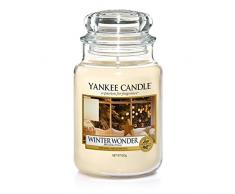 Yankee Candle bougie jarre parfumée, grande taille, Merveille DHiver, jusquà 150 heures de combustion