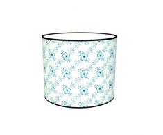 Abat-jours 7111305535920 ImprimÃ© Lucienne Lampadaire, Tissus/PVC, Multicolore