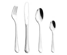 Esmeyer Modena - Service de 24 Couverts Modena en INOX 18/10 Poli, la qualité de Solingen