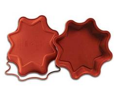 Silikomart 20.202.00.0060 SFT202 Moule Forme Etoile Silicone Terre Cuite