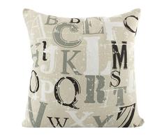 eurof irany CHP/Alfie/beÅ¼ Housse de Coussin, Polyester, Beige, 40.0Â x 0, 3Â cm