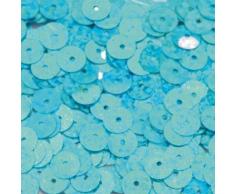 Efco Fil Plat Rond, Sequins, Turquoise, 6Â mm, 5Â g, 500