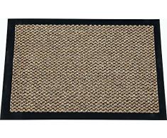 ID Mat 12018010 Cahors/Florac Tapis Paillasson Fibre Polypropylène/PVC Brun 180 x 120 x 0,67 cm