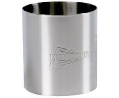 patisse 72092 Lot de 6 Cercles INOX 5,5 cm + 1 Rouleau de Papier Sulfurisé 10 cm x 25, 5,5cm