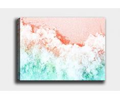 Bonamaison Peinture sur toile, multicolore, 30 x 40 cm - ConÃ§u et fabriquÃ© en Turquie