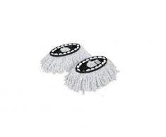 CLEANmaxx 05604 Lot de 2 serpillÃ¨res Ã Franges pour Balai Mr. Maxx Power