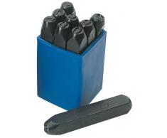 Draper 37336 Jeu de tampons Chiffres de 0 à 9 3,2 mm