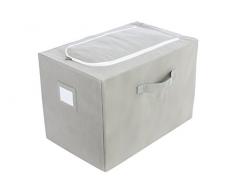 Idehome Platinum MR159 696a Housse DE Rangement Saison IPV1 PPNW, Synthétique, Taupe, 49,5 x 33,5 x 30,5 cm