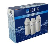 BRITA, Cartouche Filtrante pour Carafe, Classic - Pack 3