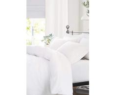 laurentmortreux Couette Blanche Anti-Acariens 240x260-Tempérée, Polyester, 240x260