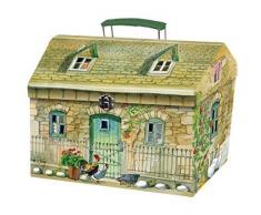 Théières à mélamine en bois pour enfants Emma Bridgewater, et divers avec boîte de rangement, lot de 11