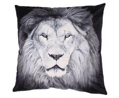 Soleil docre Coussin Déco Déhoussable, Polyester, Multicolore, 45 x 45 cm