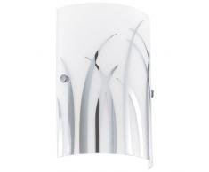 Eglo 92742 Applique murale, MÃ©tal, E14, Blanc