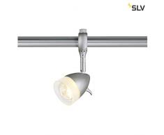 EASYTEC II, GRIS ARGENT, KANO SPOT GU10 VERRE BLANC