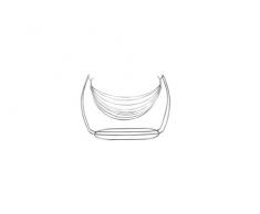 Apollo Housewares Ltd, uk home, APOFO CHR Swing Corbeille à Fruits, Chrome, Argent, 31 x 23 x 17 cm