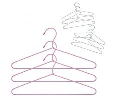 JJA Lot de 3 cintres Fantaisie doublÃ©s 40 x 20 cm, 40 x 20 cm