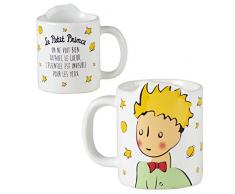 Il Piccolo Principe Lot de 6 Mugs en Forme de Petit Prince 11,5 x 9 cm