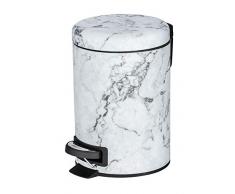 WENKO DIE BESSERE IDEE Poubelle à pédale Onyx