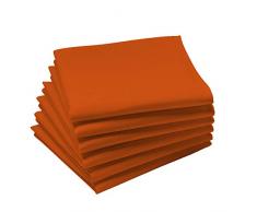 Coucke Serviette de Table, Tangerine, 45 x 45 cm