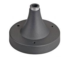 SLV 233145 Myra sur pied pour 1 et 2 têtes Luminaire, gris anthracite