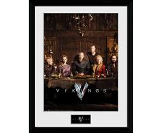GB Eye LTD, Vikings, Table, Photographie encadrée 30x40 cm