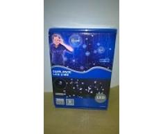 E=M6 5EEX926BC Guirlande avec 200 Ampoules LED Plastique/PVC Blanc