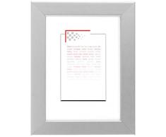 Brio 27291 Cadre Photo Bois Aluminium Mat 24 x 30 cm