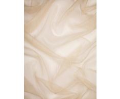 Linder 0646 /15/375FC Voilage Soho Champagne Oeillets Carrés 145 x 280 cm