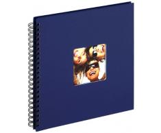 Walther, Fun, Album de Photo Ã spirales, SA-110-L, 30x30 cm, 50 Pages Noires, Bleu