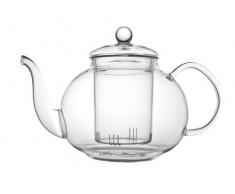 Bredemeijer 1465 Verona ThÃ©iÃ¨re en Verre, Single parois 1L, Borosilicate, Rouge, 149x230x156mm