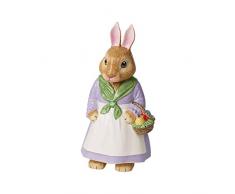 Villeroy & Boch Bunny Tales Figurine en porcelaine Grand format Maman Emma, Porcelaine, Multicolore