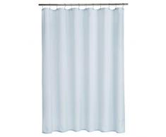 AmazonBasics Rideau de douche en polyester Armure toile Bleu ciel 183 x 200 cm