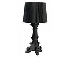 Kartell Bourgie Lampe de Table, Paquet de 1 Pièce, Noir (Opaque), Polycarbonate