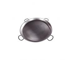 Vaello Campos S.L. 180 Plat à Paella avec 4 Poignées Acier Poli 80 cm