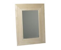 Rayher 62273000 encadrement en miroir et bijoux en bois fSC mix credit 30 x 42 cm